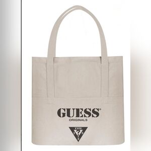 NWOT GUESS Large Canvas Bag